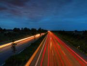 Autoroute de nuit