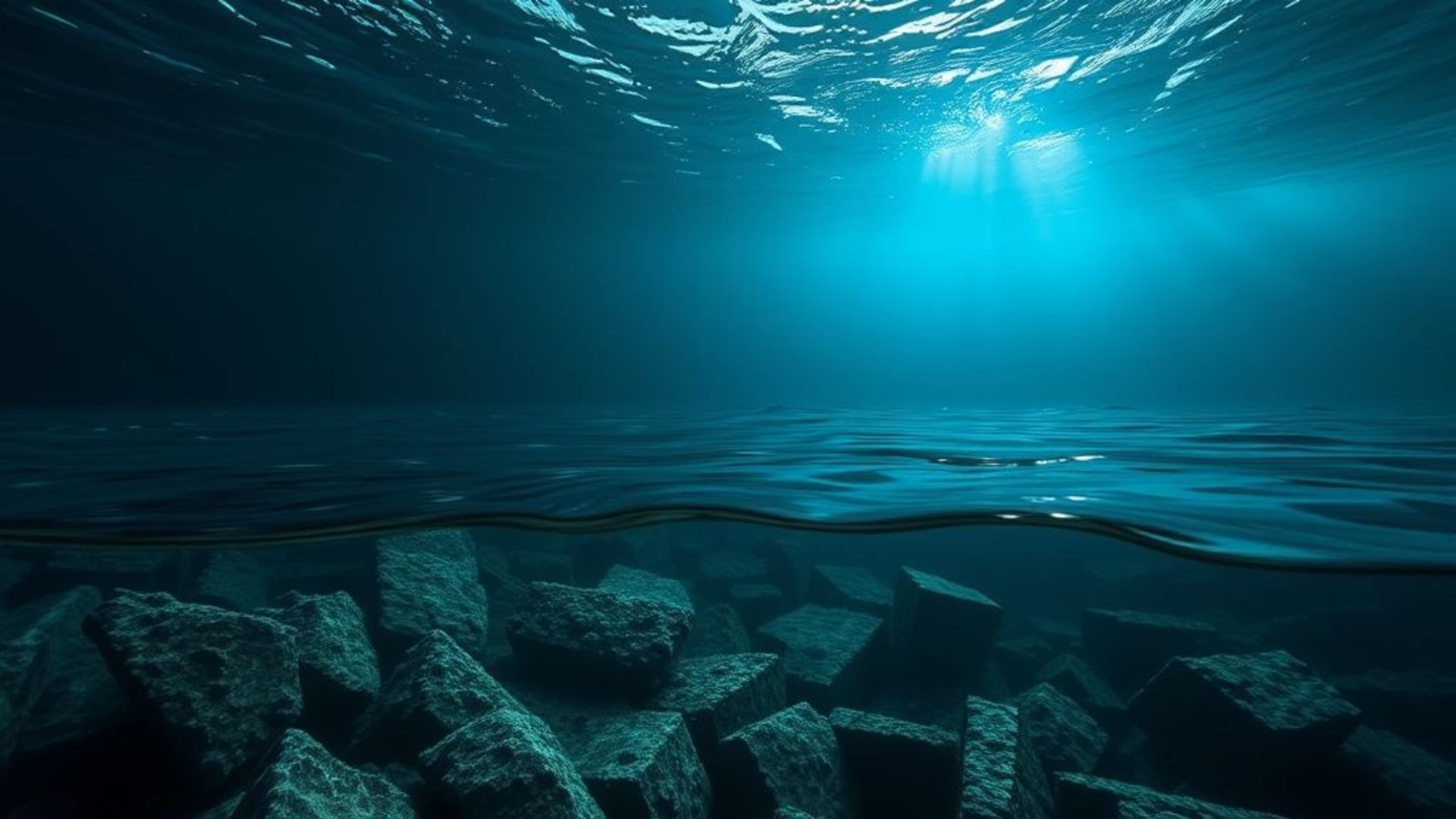 océans profonds et mystérieux