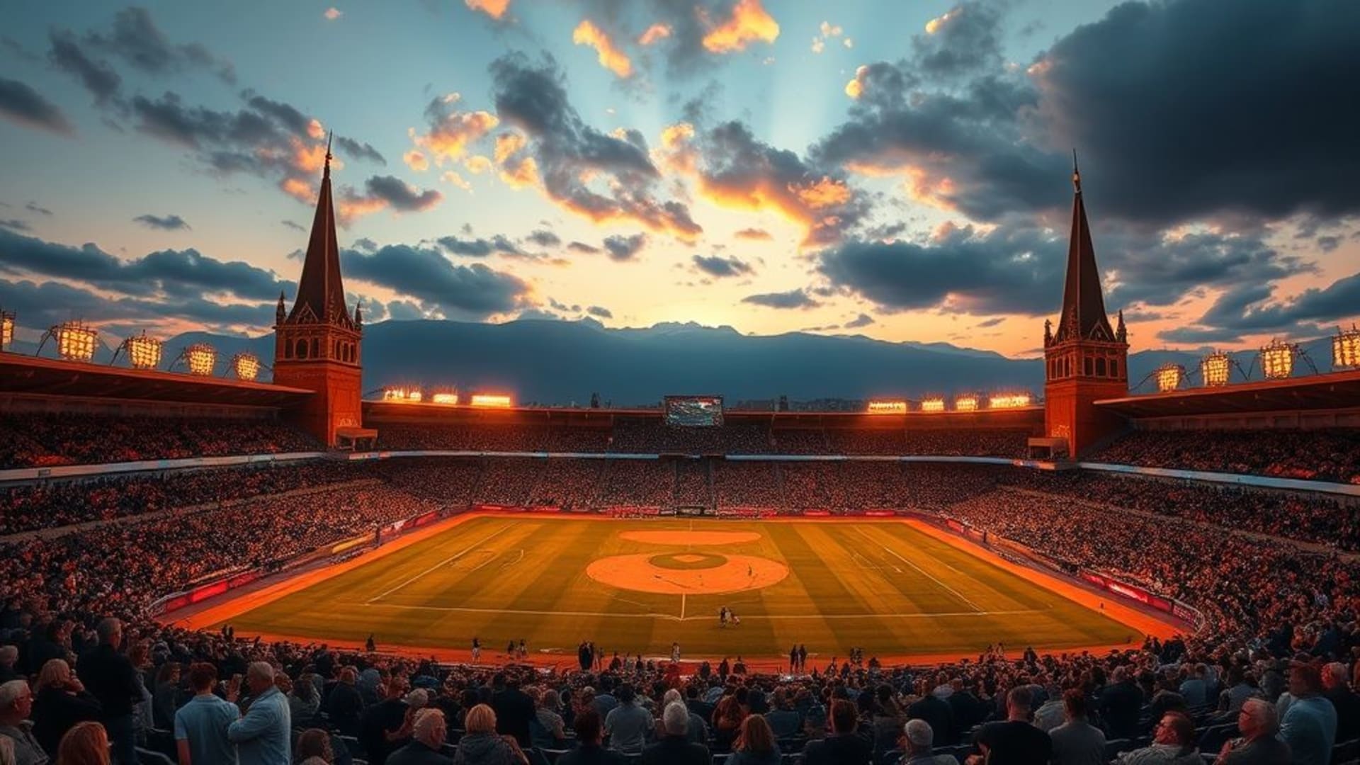 champs de blé dorés balayés par le vent