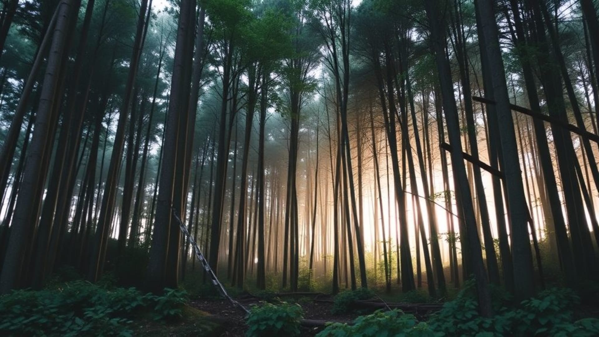 forêts de bambous géants dans une atmosphère zen