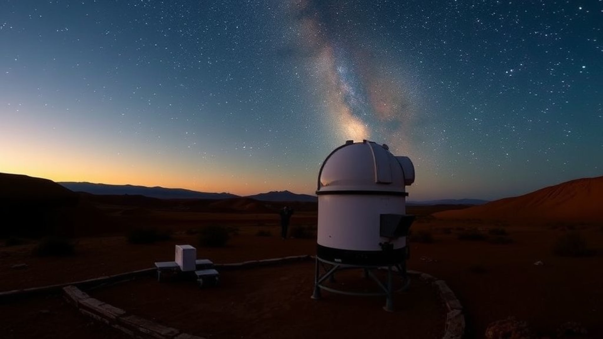 observatoires astronomiques dans des paysages désertiques pour rêver de l’univers