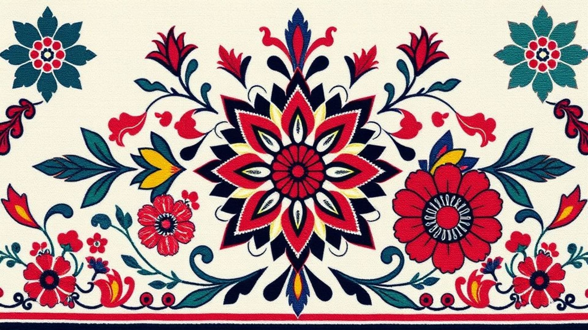 motifs ethniques et tribaux avec couleurs vives et détails complexes