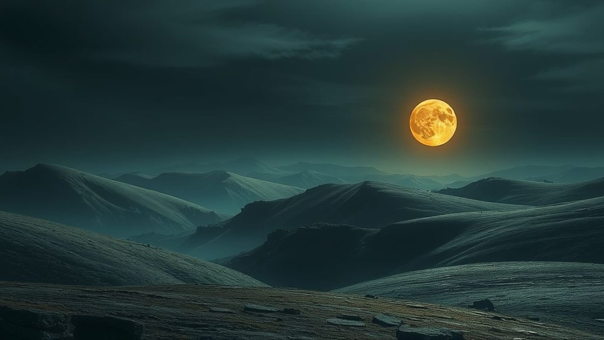 paysages lunaires ou martiens avec textures de surface et atmosphère mystérieuse.