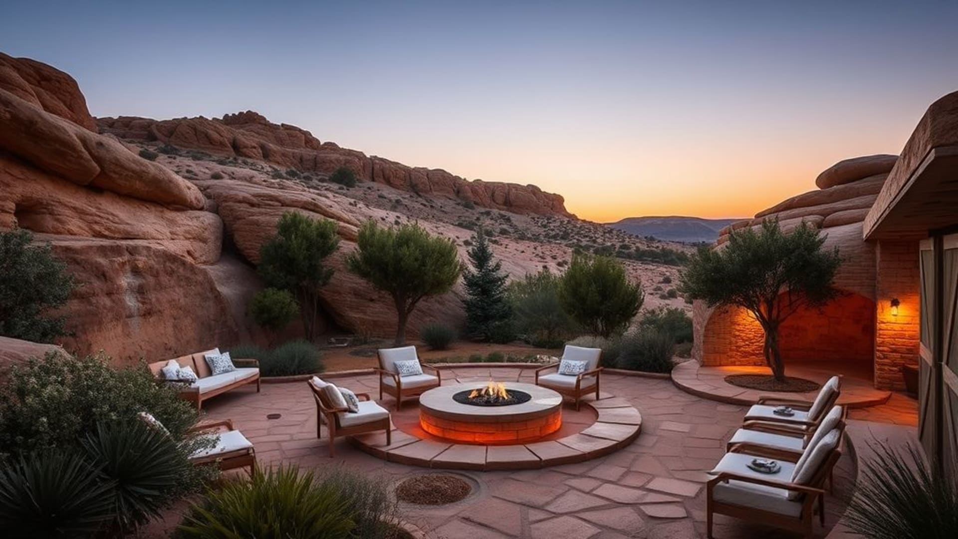 oasis dans le désert, champs de dattiers anciens